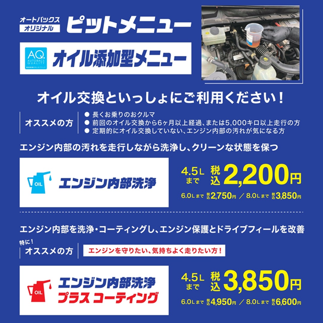 AQフラッシングリッチサイズ